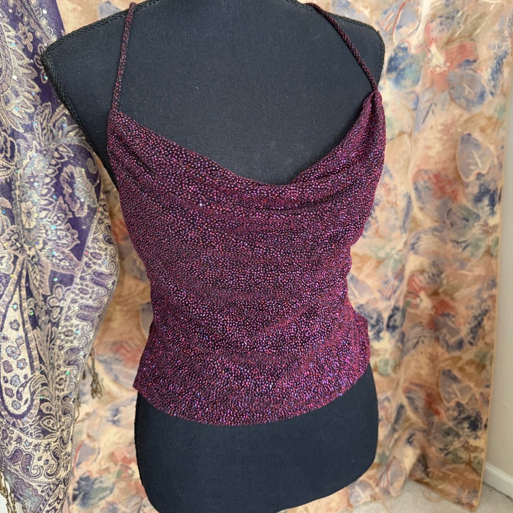 Cache Sparkling Purple Top